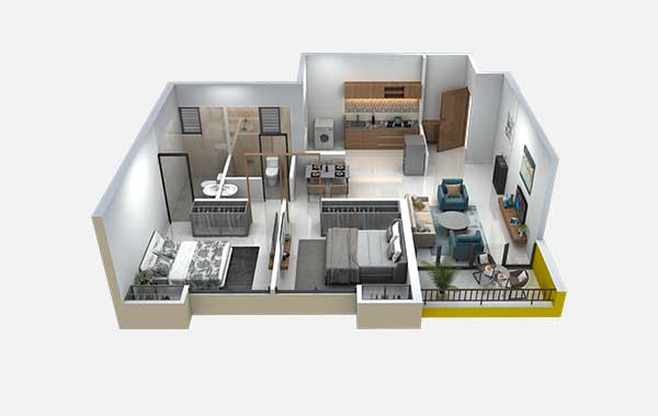 Riverview City Falcon Towers Floor Plan
