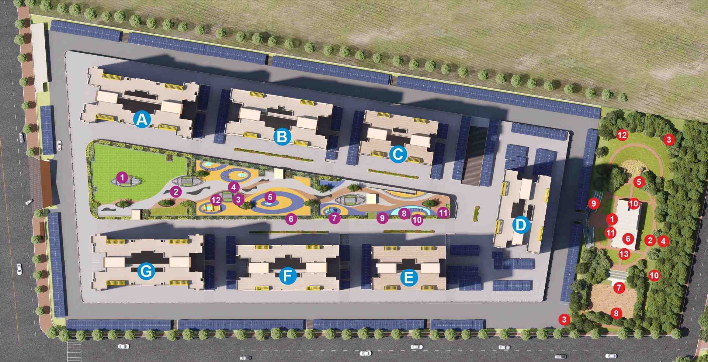 Riverview City Falcon Towers Master Plan